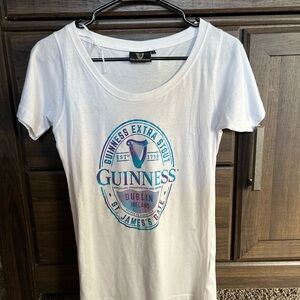 Guinness White and Blue Women's Tee